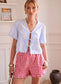 GINGHAM SHORTS - 8-10