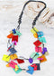 LAYERED LEATHER NECKLACE