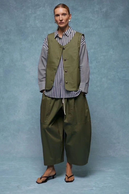BALLOON PANTS - 10-16 - KHAKI