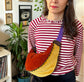 VINTAGE VELVET CROSSBODY - HANDMADE IN ITALY