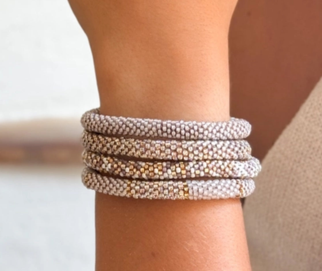 KIZO NEPALESE BEAD BRACELET
