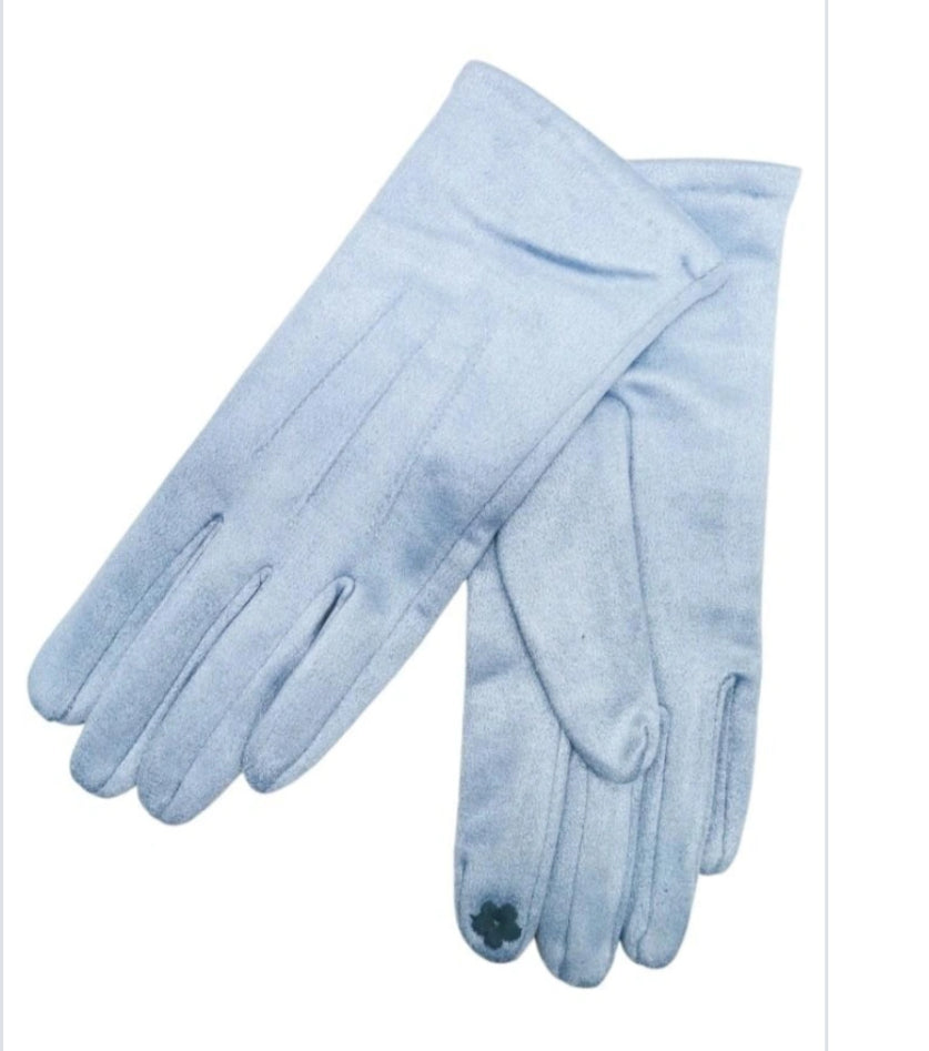 VELOUR GLOVES
