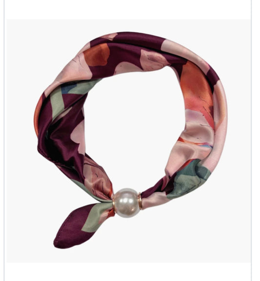 PEARL MAGNET SCARF