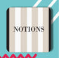 NOTIONS COASTER