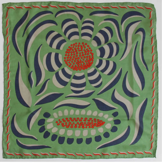 SILK SQUARE SCARF