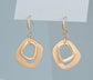 DROP HOOK EARRINGS - GOLD