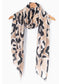 ANIMAL PRINT SCARF - BEIGE