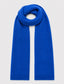 CASHMERE & MERINO WOOL SCARF - BLUE