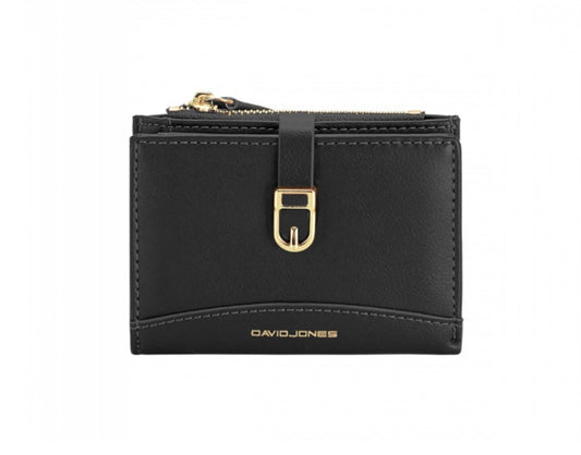 CLASP CLOSURE WALLET - BLACK