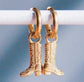 STAINLESS STEEL COWBOY BOOT HUGGIES