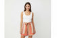 STRIPE COTTON BLEND SHORTS - 8-14