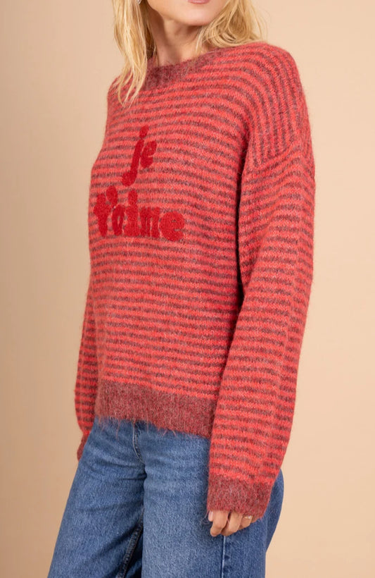 JE T’AIME STRIPED KNIT - 10-16