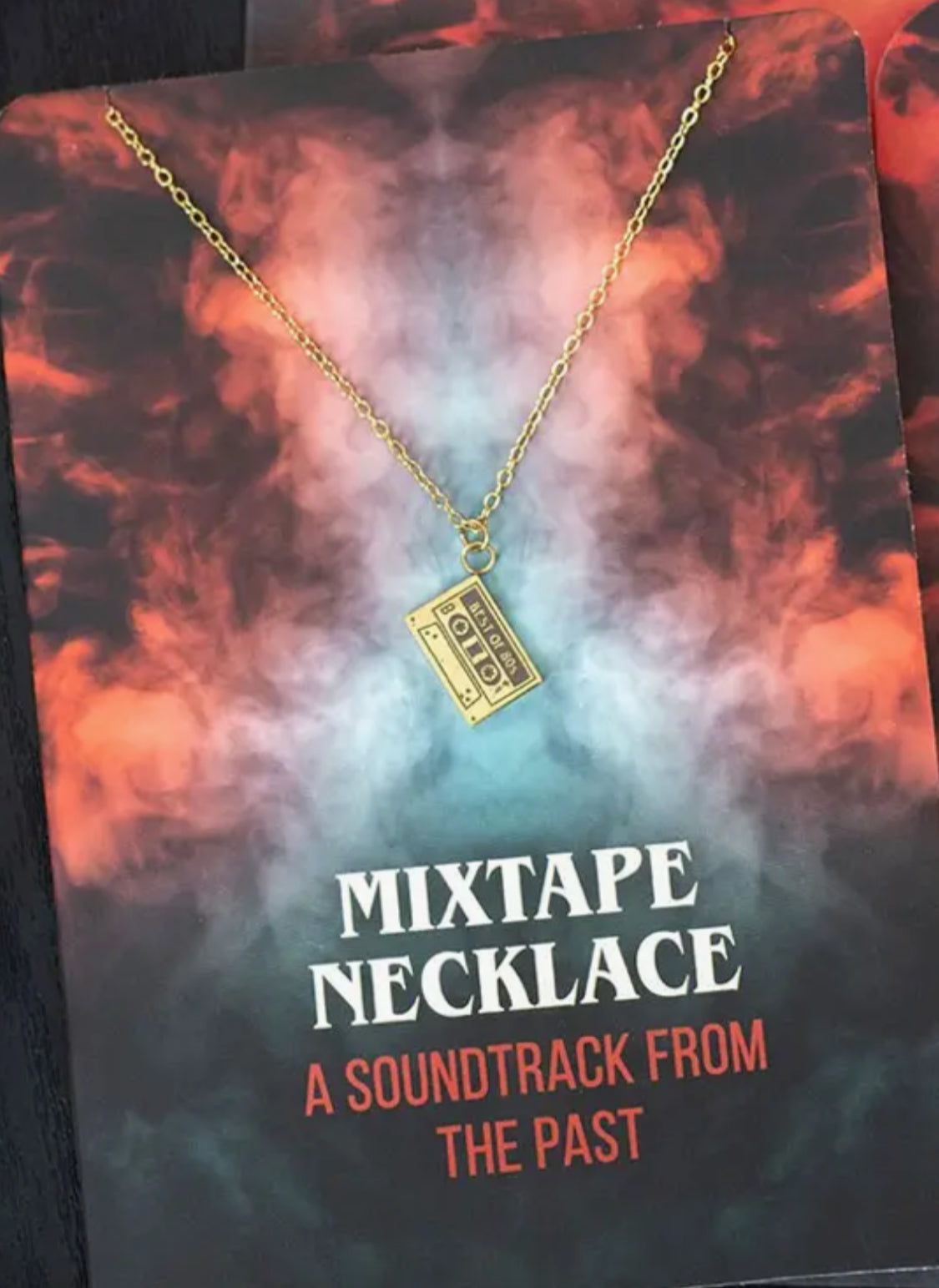 RETRO MIX TAPE NECKLACE