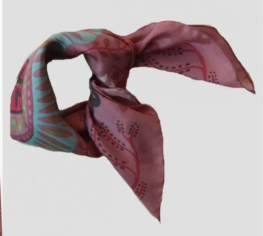 SILK SQUARE SCARF