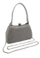 SILVER CRYSTAL OCCASION BAG