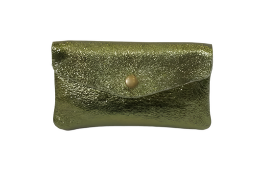 ITALIAN LEATHER WALLET - KHAKI