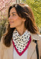 POLKA NECK SCARF