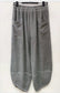 COTTON LINEN POCKET PANTS - 10-16 - CHARCOAL
