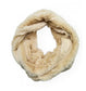 FAUX FUR SNOOD - BEIGE