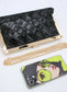 BRAIDED OCCASION BAG - BLACK