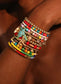 BEADED BRACELET STACK - MULTI