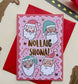 GOLD FOIL NOLLAIG SHONA CARD