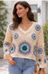 COTTON BLEND CROCHET KNIT - 8-14