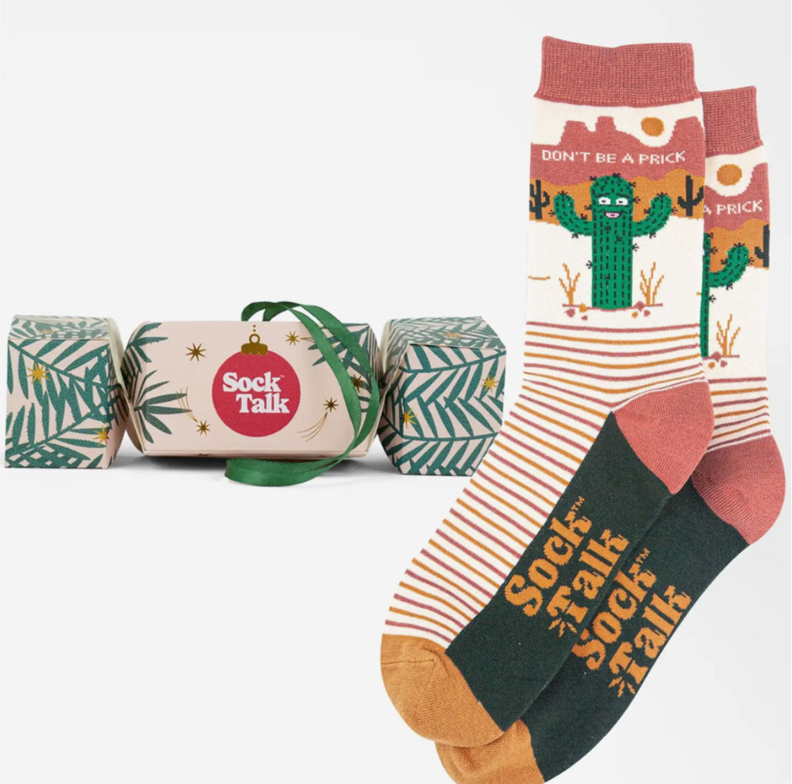 MEN’S PRICKLY CACTUS CRACKER SOCKS