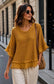 MESH COTTON TOP - 10-16 - MUSTARD