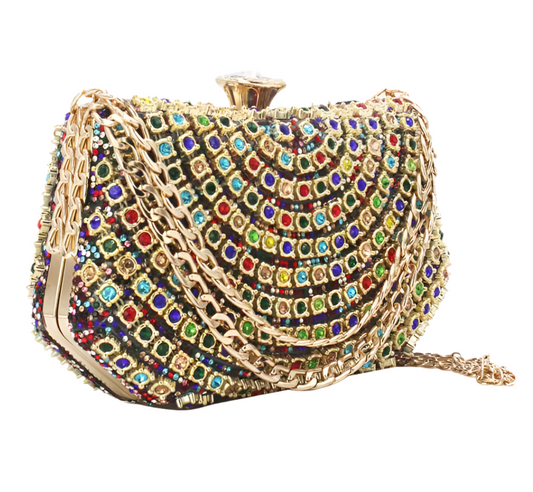 RHINESTONE EVENING CLUTCH