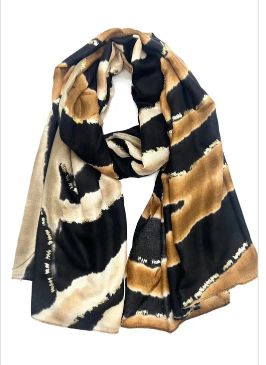 FOIL PRINTED SCARF