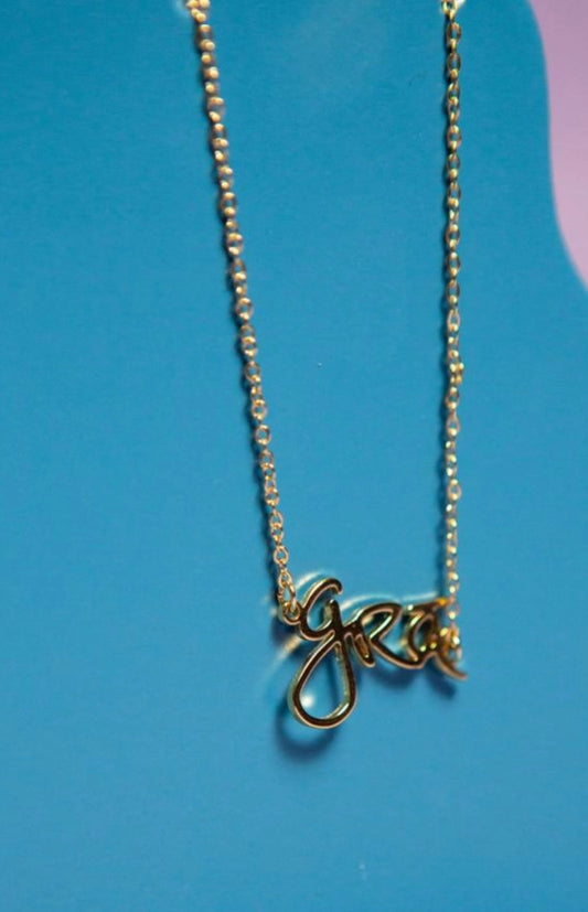 DKMV GRA BEAG NECKLACE - 14CT GOLD PLATED