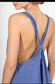 LINEN TWIST BACK JUMPSUIT - 10-16 - BLUE