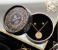 ASTROLOGY WHEEL NECKLACE & EARRINGS GIFT SET