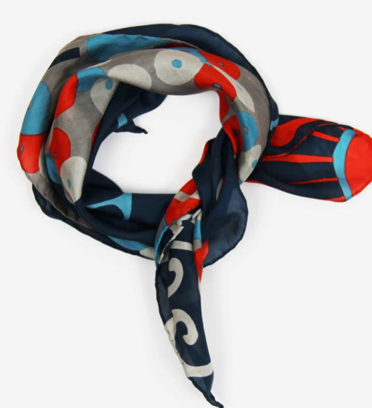 SILK SQUARE SCARF