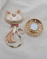 CAT MAGNETIC BROOCH