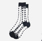 WOMEN’S SHEER BLACK HEART SOCKS