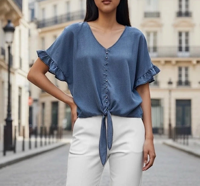 LYOCELL STUD TOP - 10-16