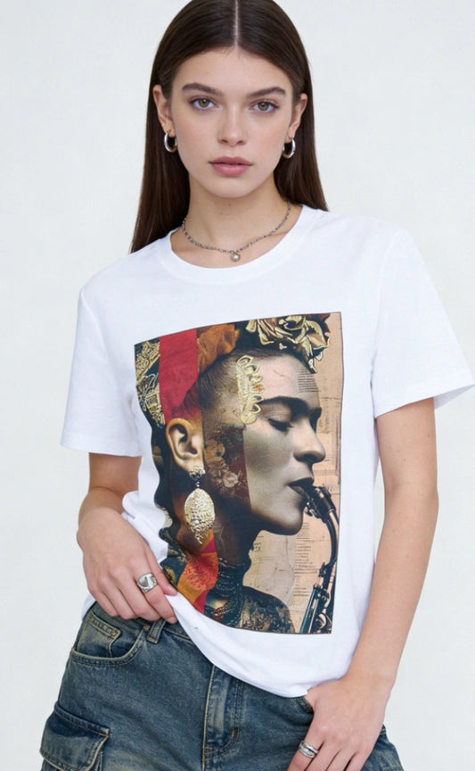 COTTON GRAPHIC TEE - 10-16