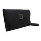 BLACK ENVELOPE CLUTCH