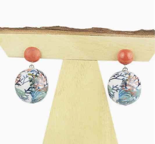 DECOUPAGE EARRINGS