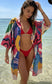HOODED KIMONO JACKET - FREE SIZE