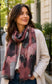 FOIL LEAF PRINT SCARF