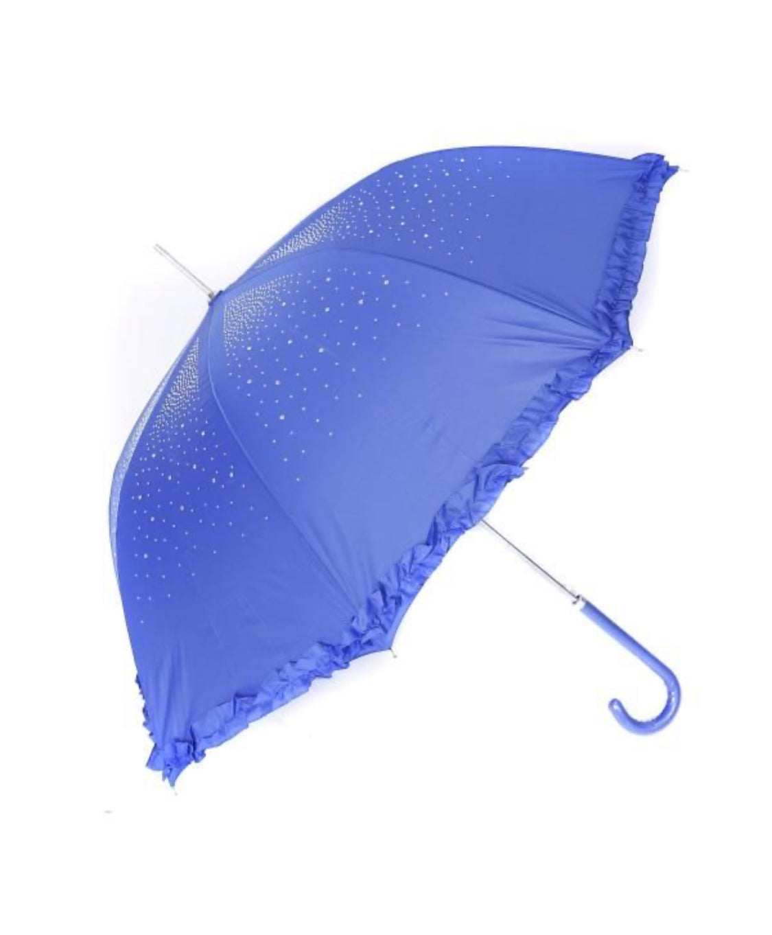 BLUE CRYSTAL FRILL UMBRELLA ( CLICK ‘N COLLECT ONLY )