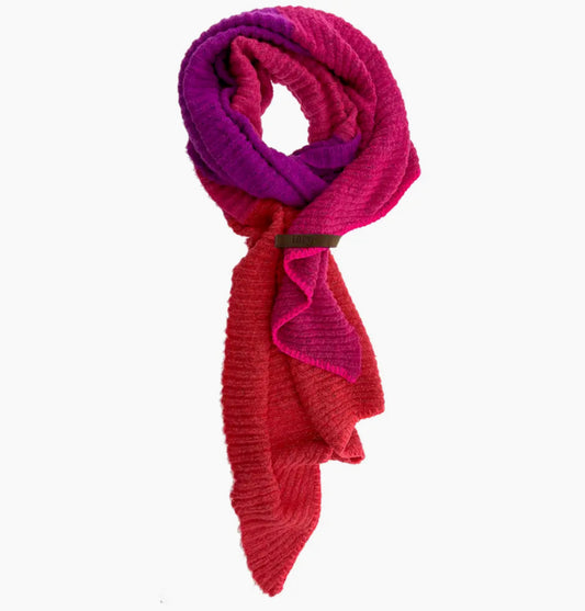 COTTON BLEND WRAP SCARF