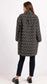 ABSTRACT PRINT SWING COAT - 10-14/16 - MONOCHROME