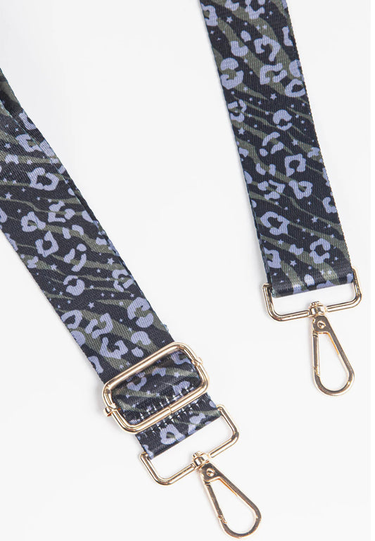 ANIMAL PRINT BAG STRAP