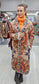 LONGLINE PRINTED COAT - 10-14/16
