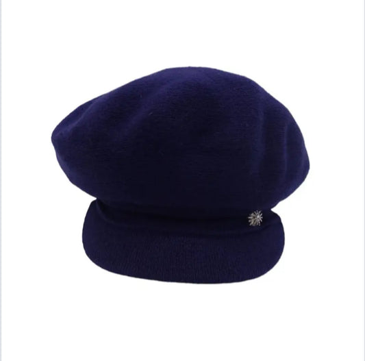 BAKER BOY HAT - NAVY
