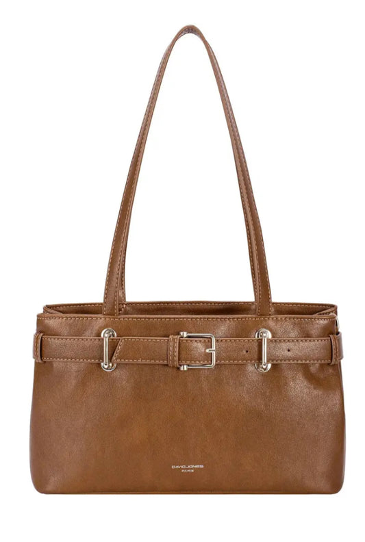 BAGUETTE SHOULDER BAG - TAN